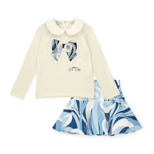 White Nellie Skirt Set