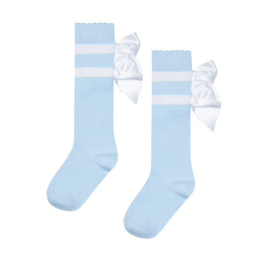 Blue Maeve Knee High Socks