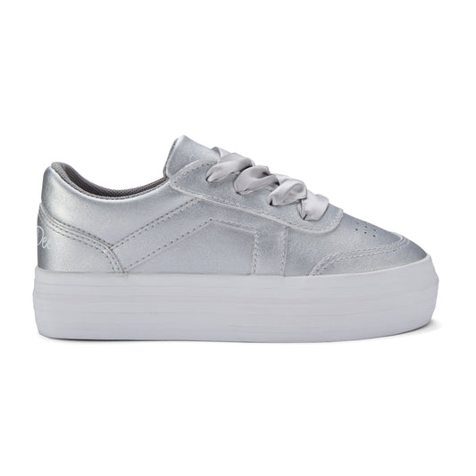 Silver Patty Trainers