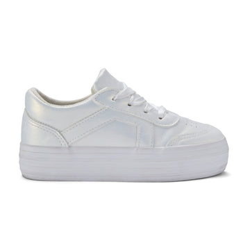 White Patty Trainers