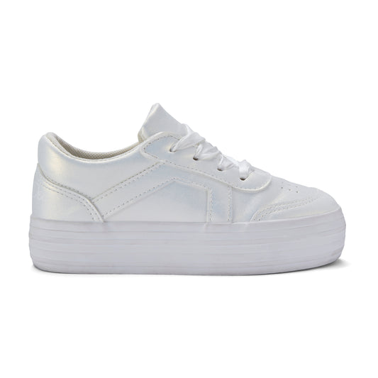 White Patty Trainers