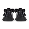 Black Mary Bow Shoes