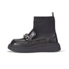 Grey Mary-Chain Boot
