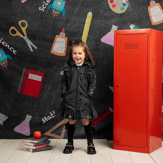 Black Stella Raincoat