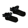 Black Pixie Ankle Socks
