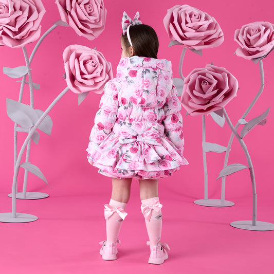 Pink Ariel Knee High Socks
