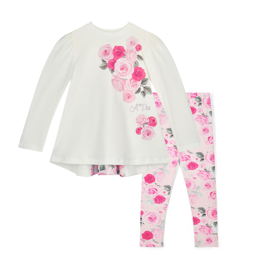 White Ayla Legging Set