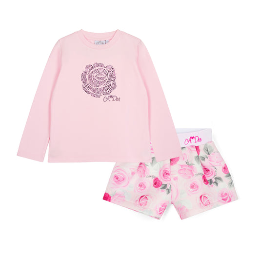 Pink Amaya Short Set