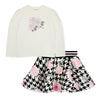 White Anastasia Skirt Set