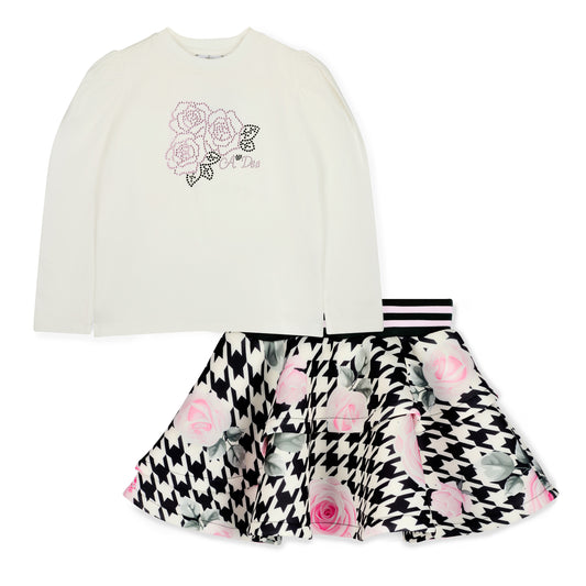 White Anastasia Skirt Set