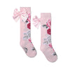 Pink Alessandra Knee High Socks
