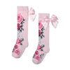 Pink Alessandra Knee High Socks