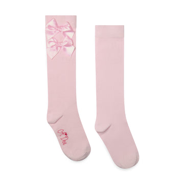 Pink Ariel Knee High Socks