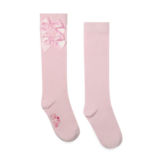 Pink Ariel Knee High Socks