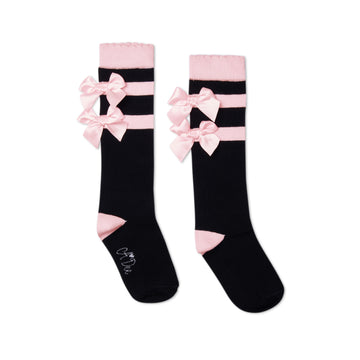 Black Astrid Knee High Socks