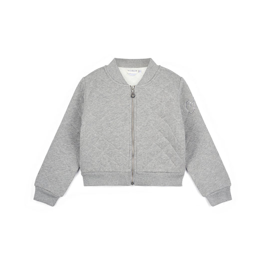 Grey Bella Bomber