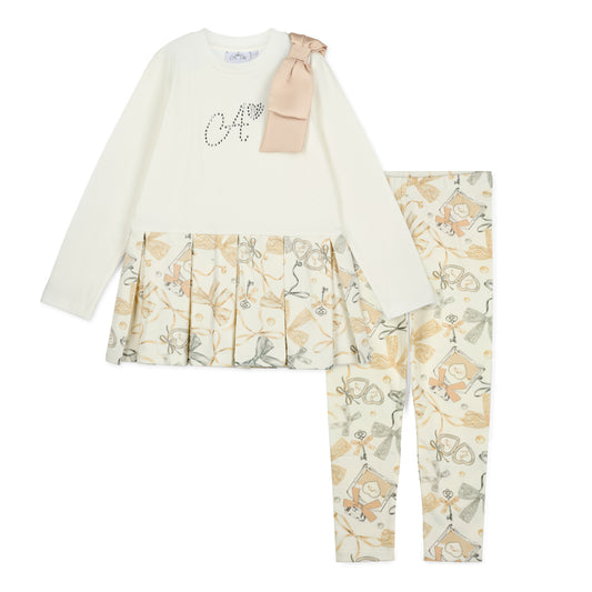 White Blake Legging Set