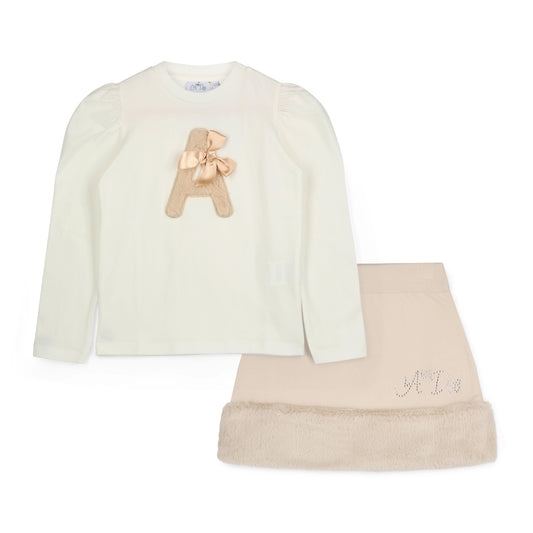 White Andrea Skirt Set