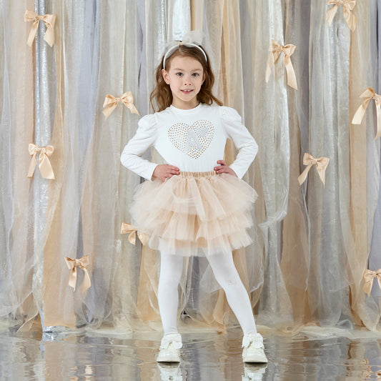 White Blair Skirt Set
