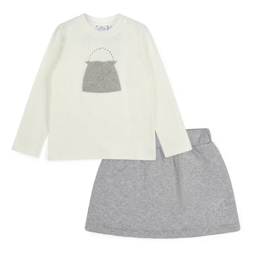 White Bex Skirt Set