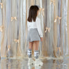 Grey Astrid Knee High Socks