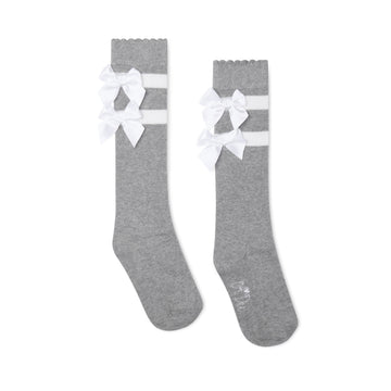 Grey Astrid Knee High Socks