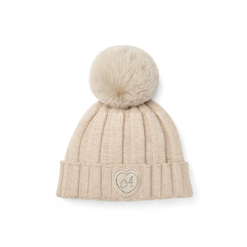 Beige Bobbie Hat