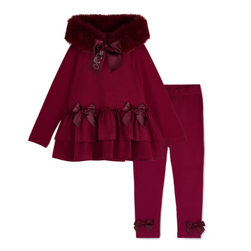 Burgundy Alina Legging Set