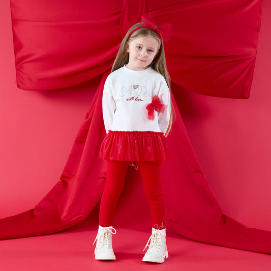 White Bonnie Legging Set