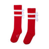 Red Astrid Knee High Socks