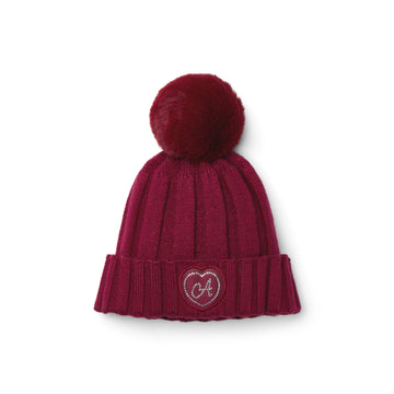 Burgundy Bobbie Hat