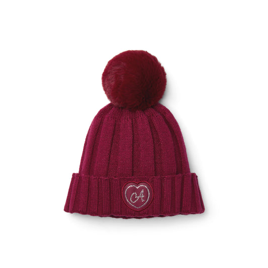 Burgundy Bobbie Hat
