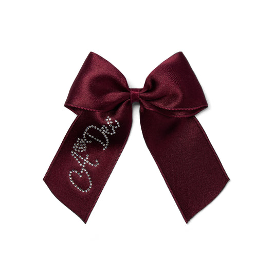 Burgundy Ariah Bow
