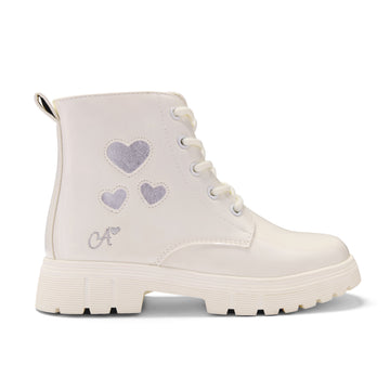 White Amore Boots
