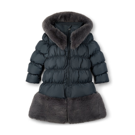 Grey Rhea Long Length Jacket