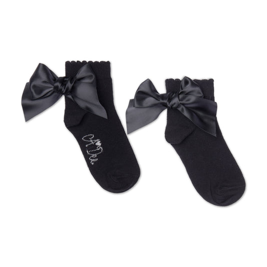 Black Cara Ankle Socks