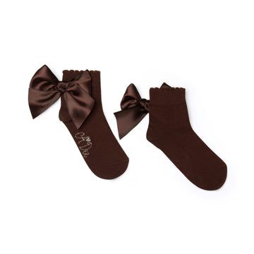 Brown Cara Ankle Socks